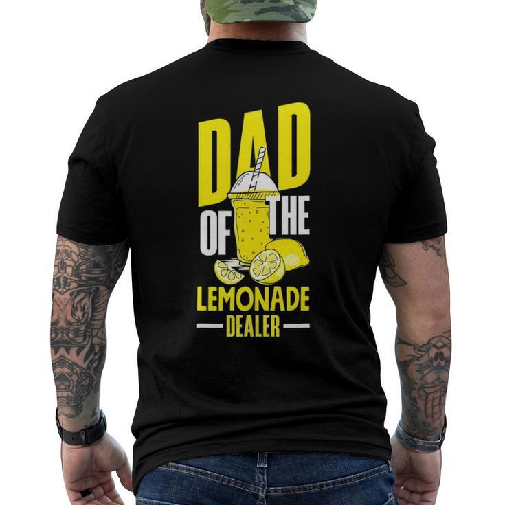 Lemonade Stand Juice Store Dad Of The Lemonade Dealer Men's Back Print T-shirt