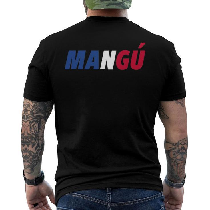 Mangu Dominican Republic Latin Mangu Lover Men's Back Print T-shirt