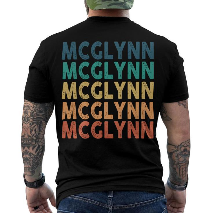 Mcglynn Name Shirt Mcglynn Family Name Men's Crewneck Short Sleeve Back Print T-shirt