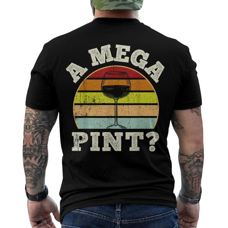 A Mega Pint Men's Back Print T-shirt
