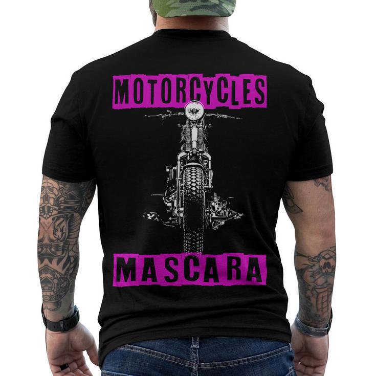 Motorcycles Mascara Memorable Dreaming 465 Shirt Men's Crewneck Short Sleeve Back Print T-shirt