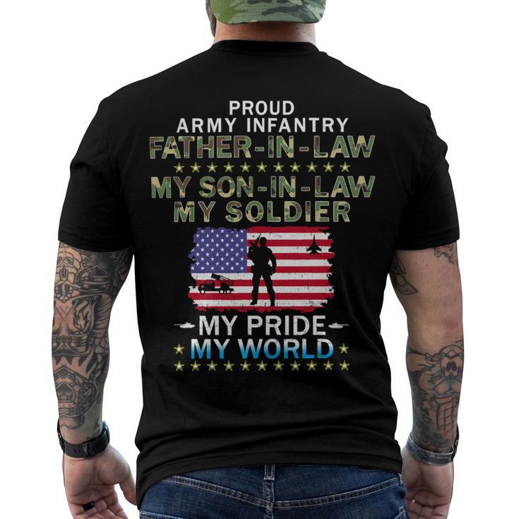 My Soninlaw Soldier Heroproud Army 686 Shirt Men's Crewneck Short Sleeve Back Print T-shirt