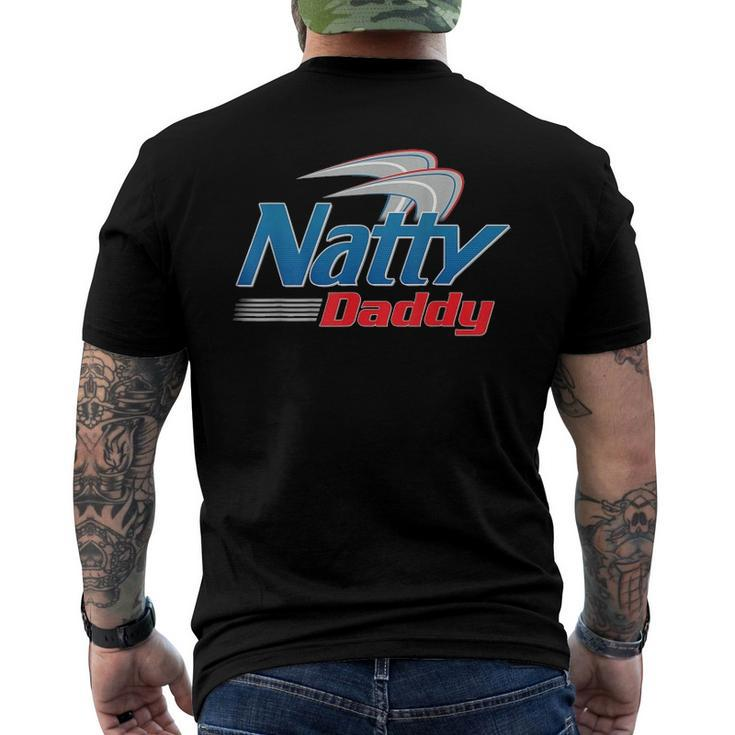 Natty Daddy Fathers Day Men's Back Print T-shirt