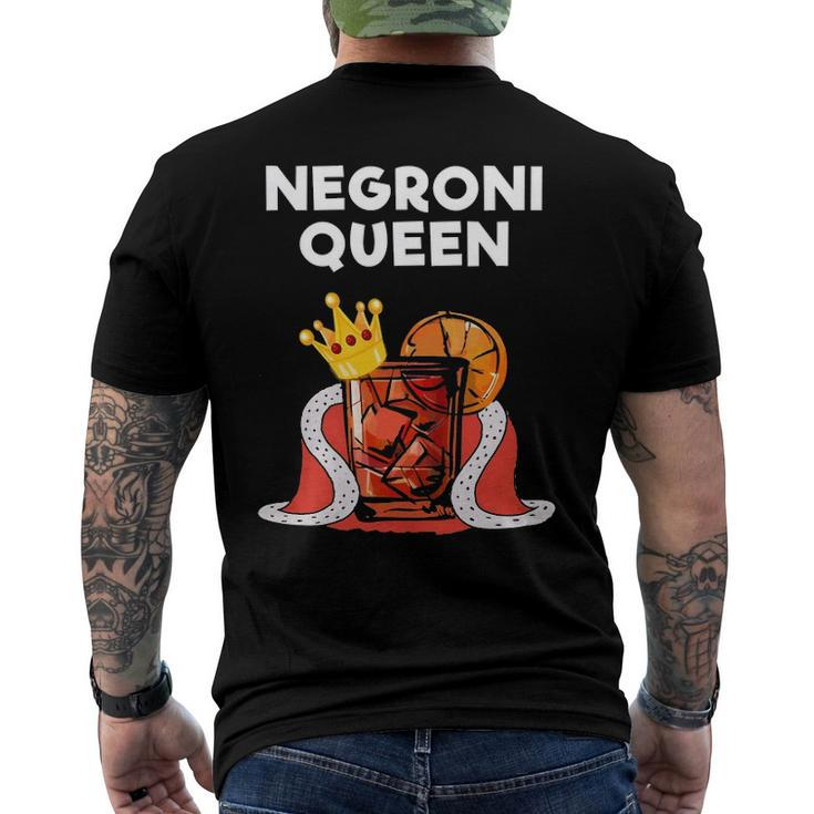 Negroni Queen Drinking Queen Men's Back Print T-shirt