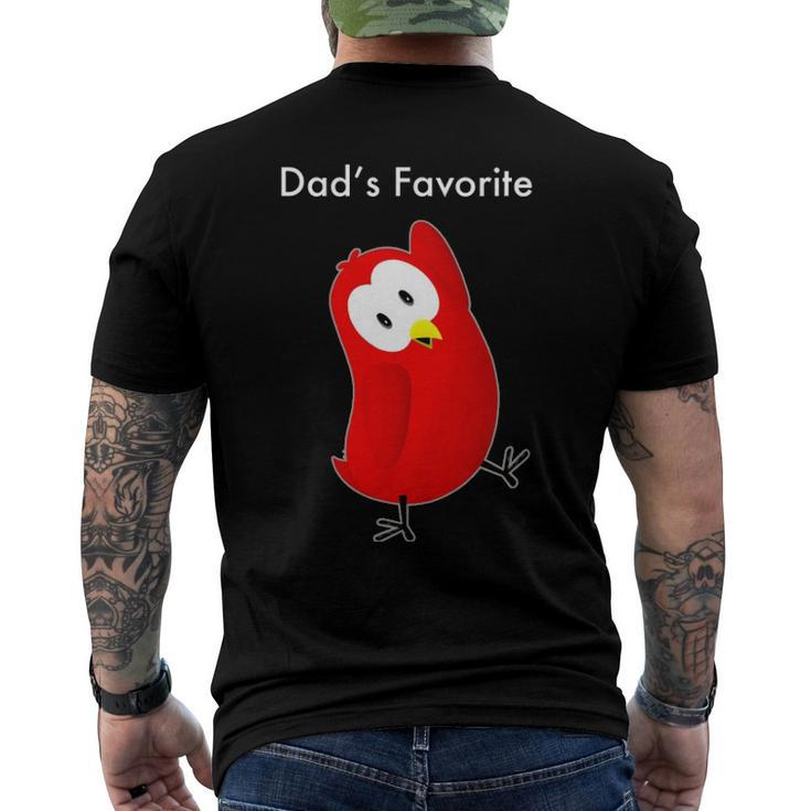 The Official Sammy Bird Dads Favorite Men's Back Print T-shirt
