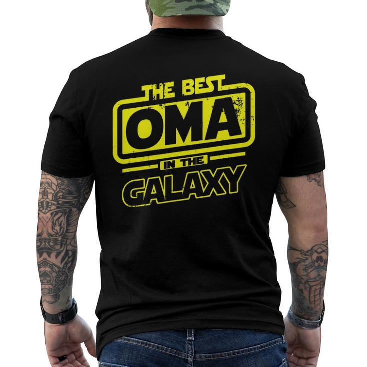 Oma In The Galaxy Copy Png Men's Back Print T-shirt