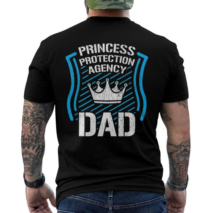 Princess Protection Agency Dad Men Fathers Day Idea Men's Back Print T-shirt