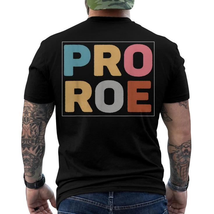 Pro Roe V3 Men's Back Print T-shirt