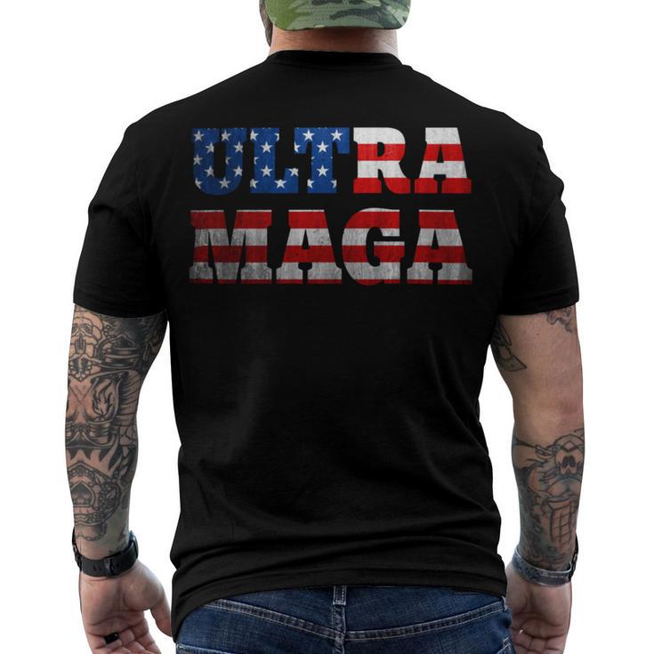 Proud Ultra Maga V11 Men's Crewneck Short Sleeve Back Print T-shirt