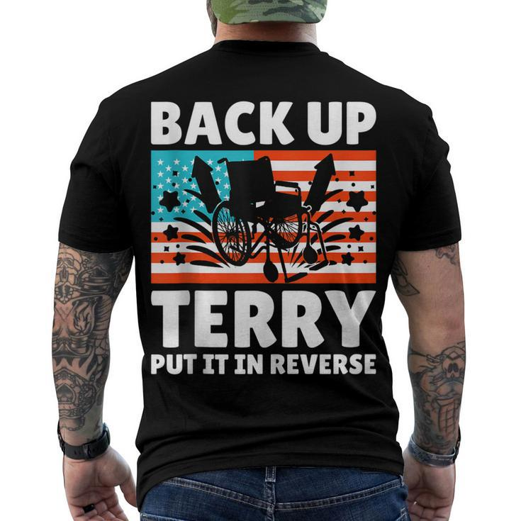 Put It In Reserve Terry Back It Up Firework 4Th July Men's T-shirt Back Print