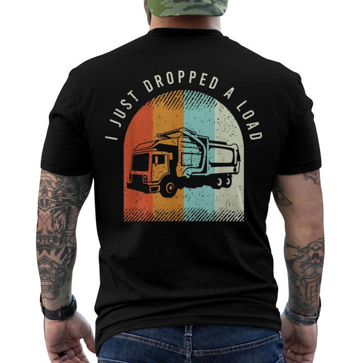 Mens Recycling Truck Driver Saying For A Driver Of Garbage Truck V3 Men's T-shirt Back Print
