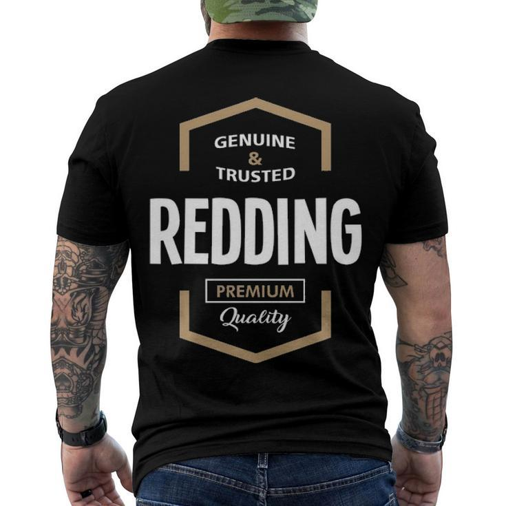 Redding Name Redding Premium Quality Men's T-Shirt Back Print