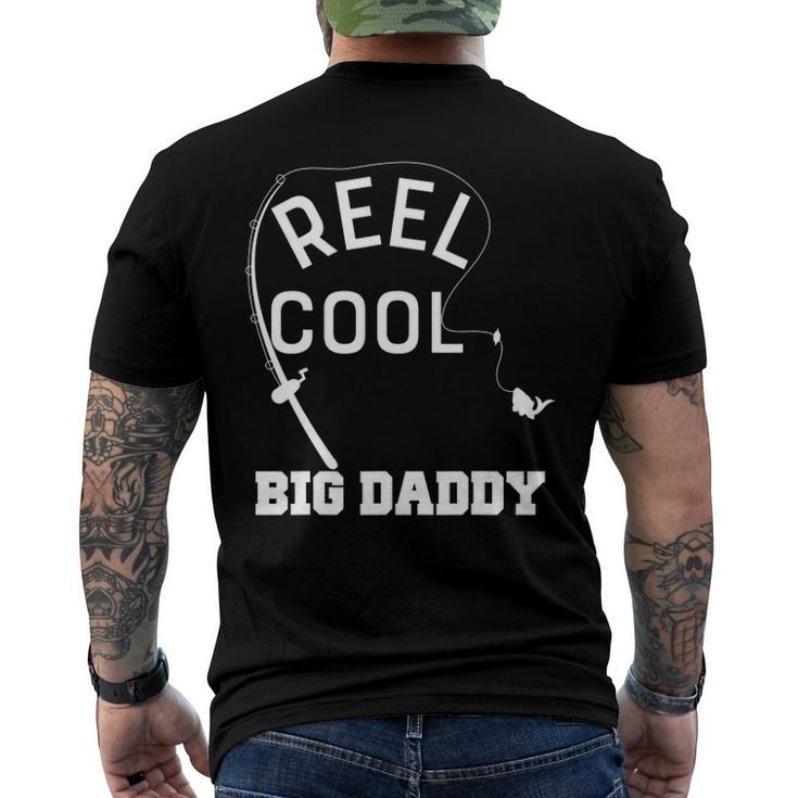 Reel Cool Big Daddy Fishing Fathers Day Men's Back Print T-shirt