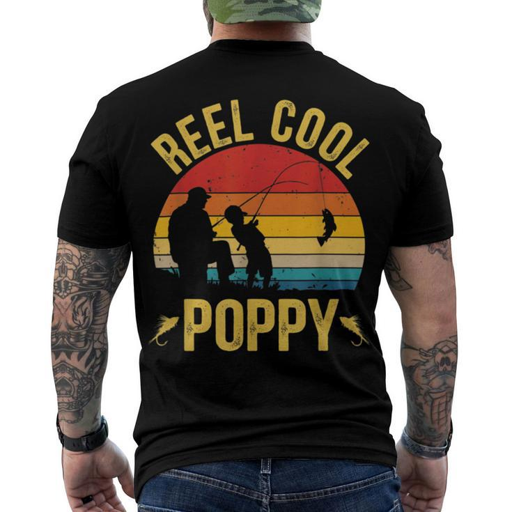 Reel Cool Poppy Funny V3 Men's Crewneck Short Sleeve Back Print T-shirt