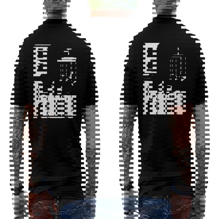 Regalo Para Padrinos De Bautizo - Camiseta Graciosa Men's Back Print T-shirt