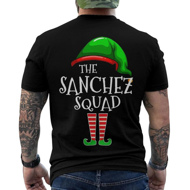 Sanchez Name The Sanchez Squad Men's T-Shirt Back Print