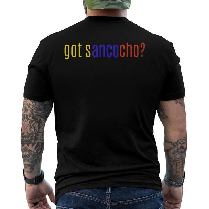 Got Sancocho Colombian Food Lovers Men's Back Print T-shirt
