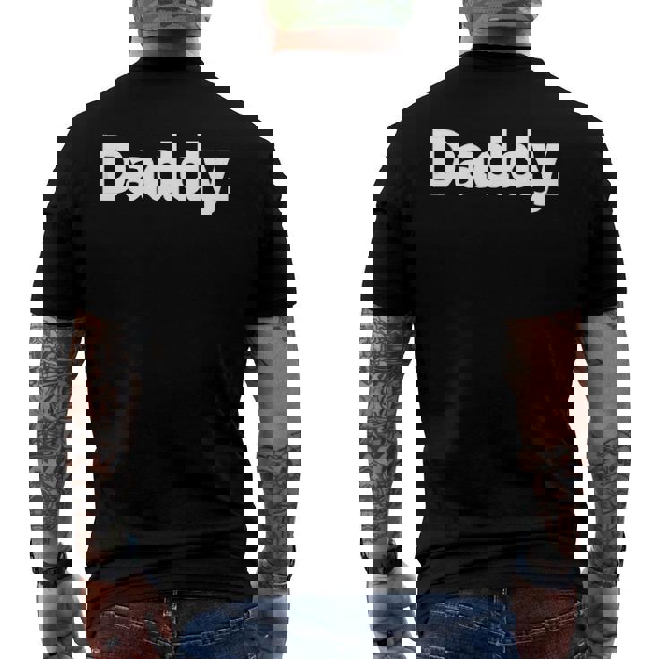 That Says Daddy Men's Back Print T-shirt
