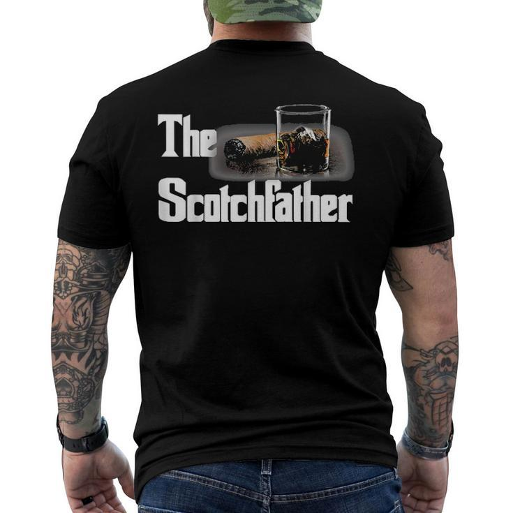 The Scotch Father Whiskey Lover From Her Classic Men's Back Print T-shirt