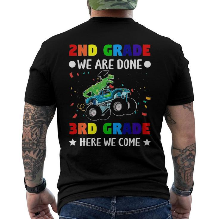 Second Grade We Are Done Third Grade Here We Come Men's Back Print T-shirt