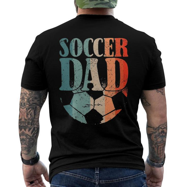 Soccer Football Soccer Dad Soccer Teaching Men's Back Print T-shirt
