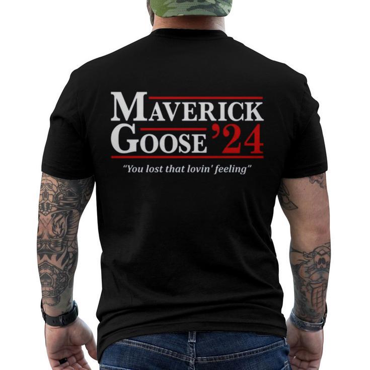 Talk To Me Goose Marverick Goose 2022  Men's Crewneck Short Sleeve Back Print T-shirt