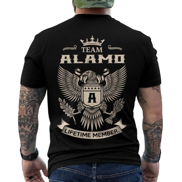 Team Alamo Lifetime Member V3 Men's Crewneck Short Sleeve Back Print T-shirt