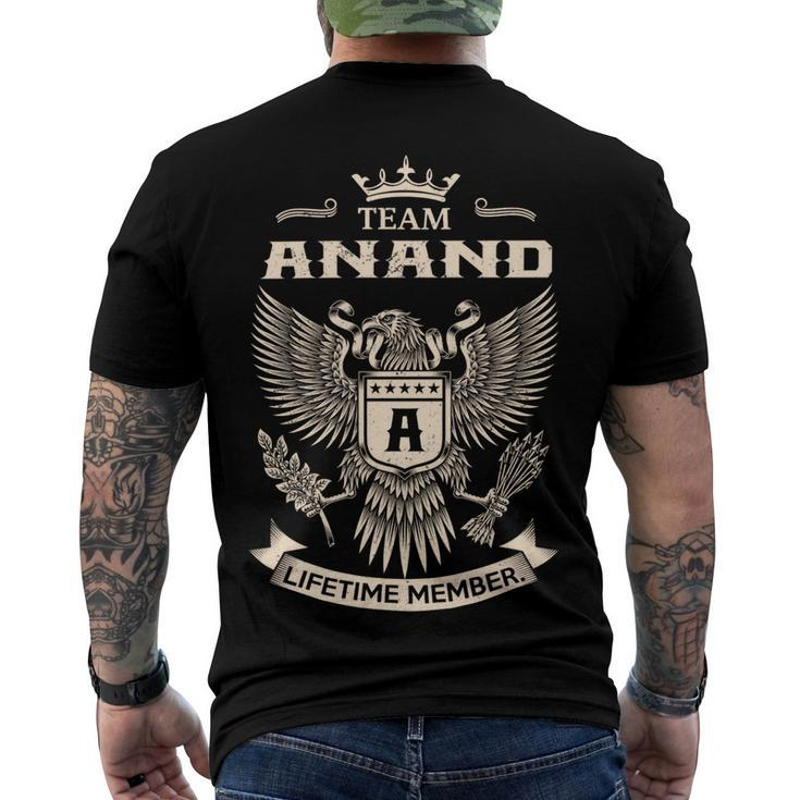 Team Anand Lifetime Member V5 Men's Crewneck Short Sleeve Back Print T-shirt