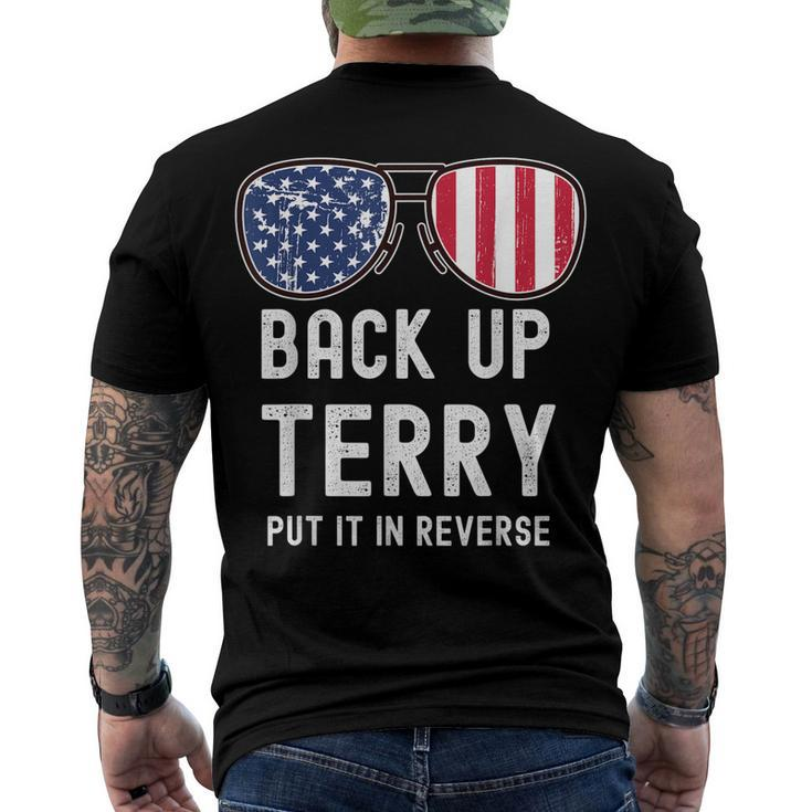 Back Up Terry Put It In Reverse 4Th Of July Men's T-shirt Back Print