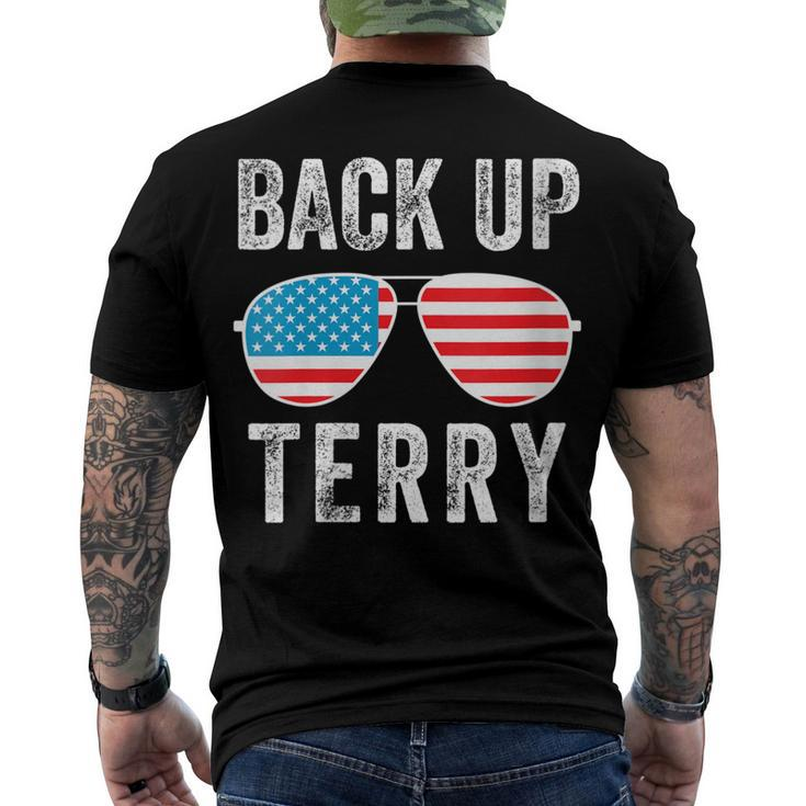 Womens Back Up Terry Put It In Reverse Fireworks 4Th Of July Men's T-shirt Back Print