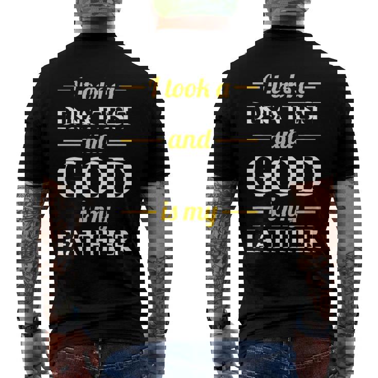 Test - Christian Church Deacon Men's Back Print T-shirt