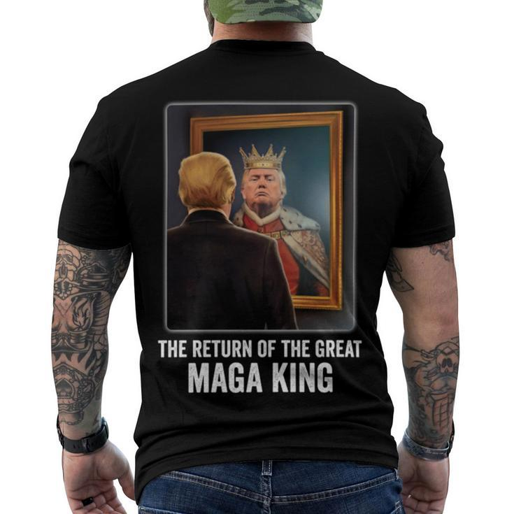 The Return Of The Great Maga King Men's Crewneck Short Sleeve Back Print T-shirt