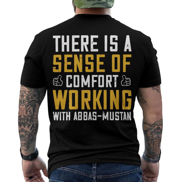 There Is A Sense Of Comfort Working With Abbas-Mustan Papa T-Shirt Fathers Day Gift Men's Crewneck Short Sleeve Back Print T-shirt