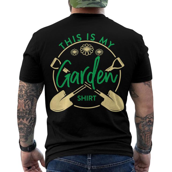 This Is My Garden Gardener Hoblandscape 551 Shirt Men's Crewneck Short Sleeve Back Print T-shirt