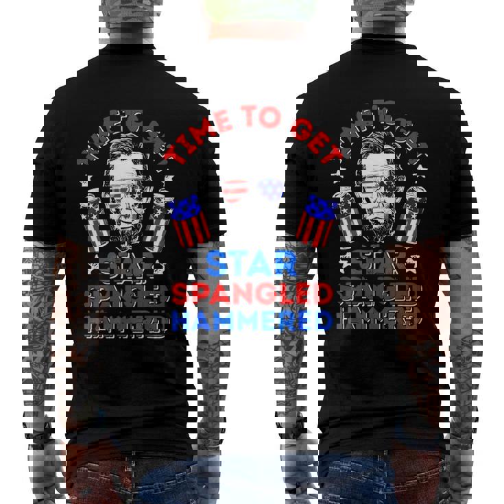 Time To Get Star Spangled Hammered 4th Of July Men Lincoln Tank Top