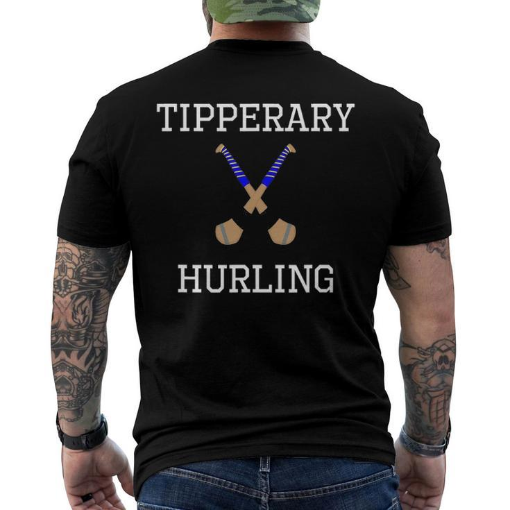 Tipperary Hurling Irish County Ireland Hurling Men's Back Print T-shirt