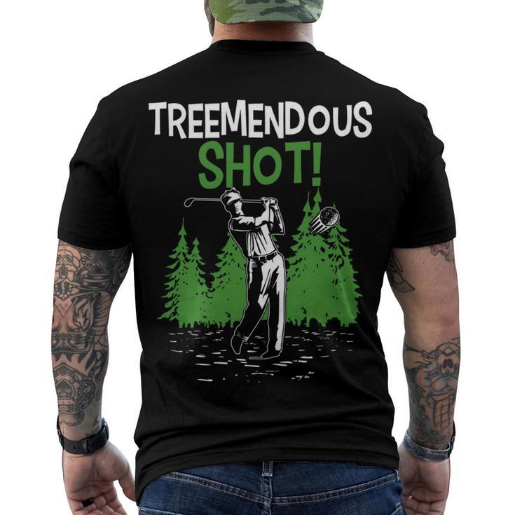 Treemendous Golf Shot In The Trees  66 Trending Shirt Men's Crewneck Short Sleeve Back Print T-shirt