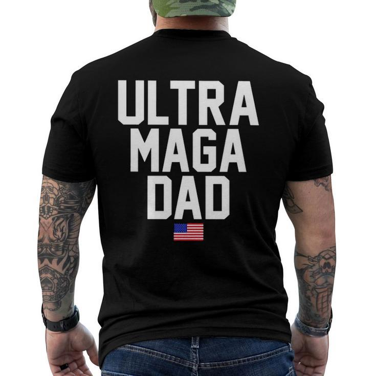 Ultra Maga Dad Ultra Maga Republicans Dad Men's Back Print T-shirt