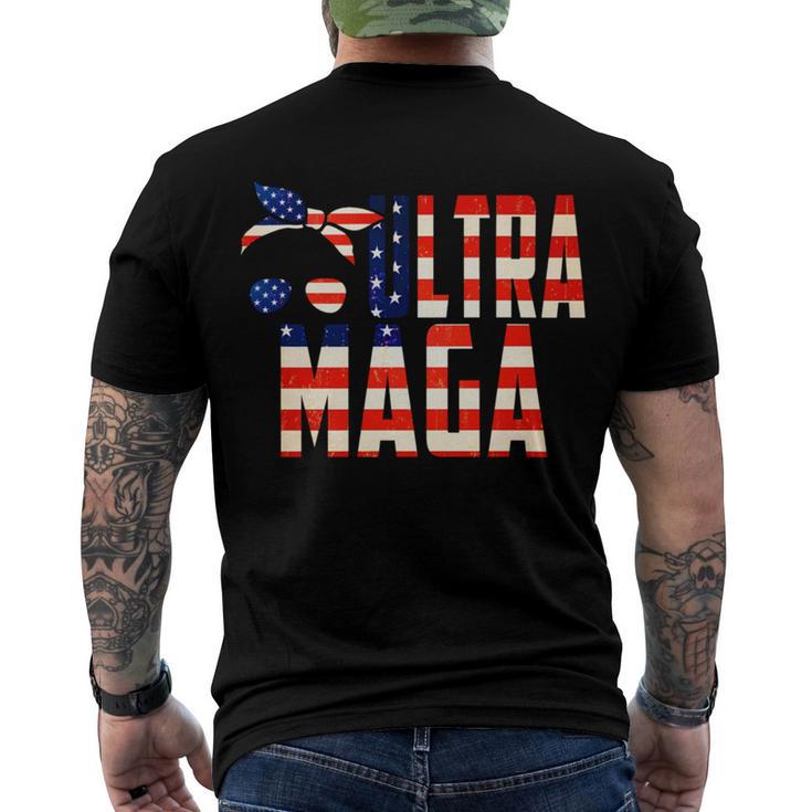 Ultra Maga Proud Of It Ultramaga  Men's Crewneck Short Sleeve Back Print T-shirt