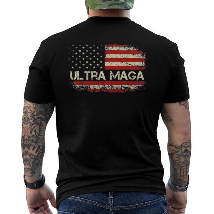 Ultra Maga Proud Ultra-Maga Men's Back Print T-shirt