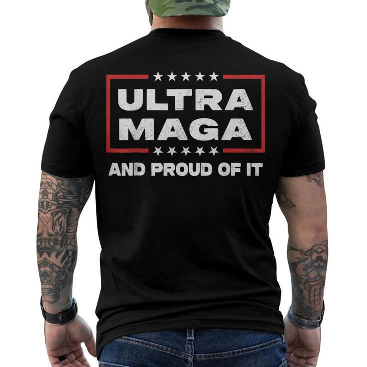 Ultra Maga Proud Ultra-Maga Men's Back Print T-shirt