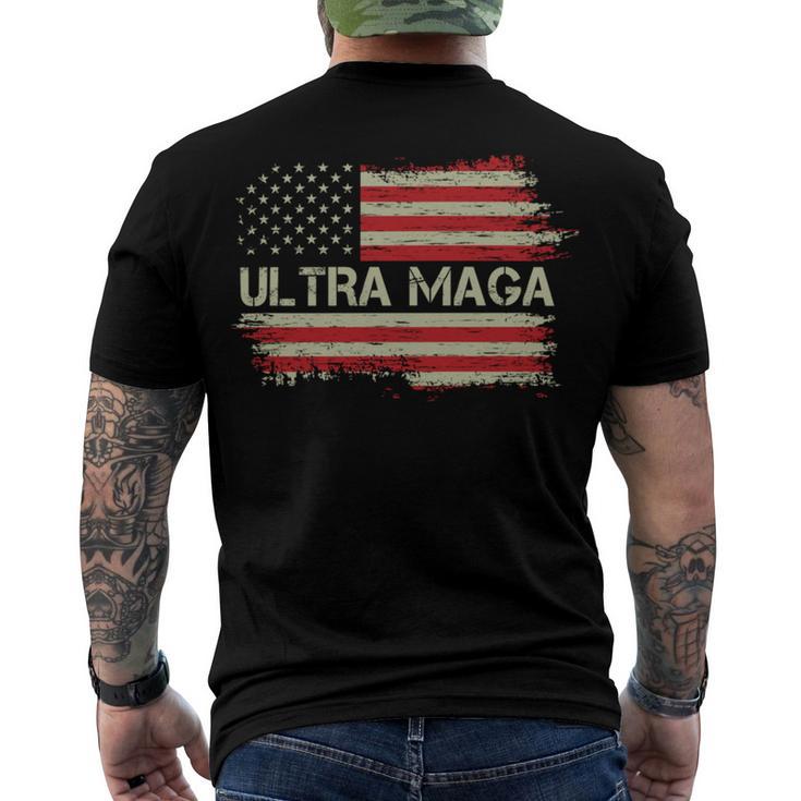 Ultra Maga Trump V2 Men's Crewneck Short Sleeve Back Print T-shirt