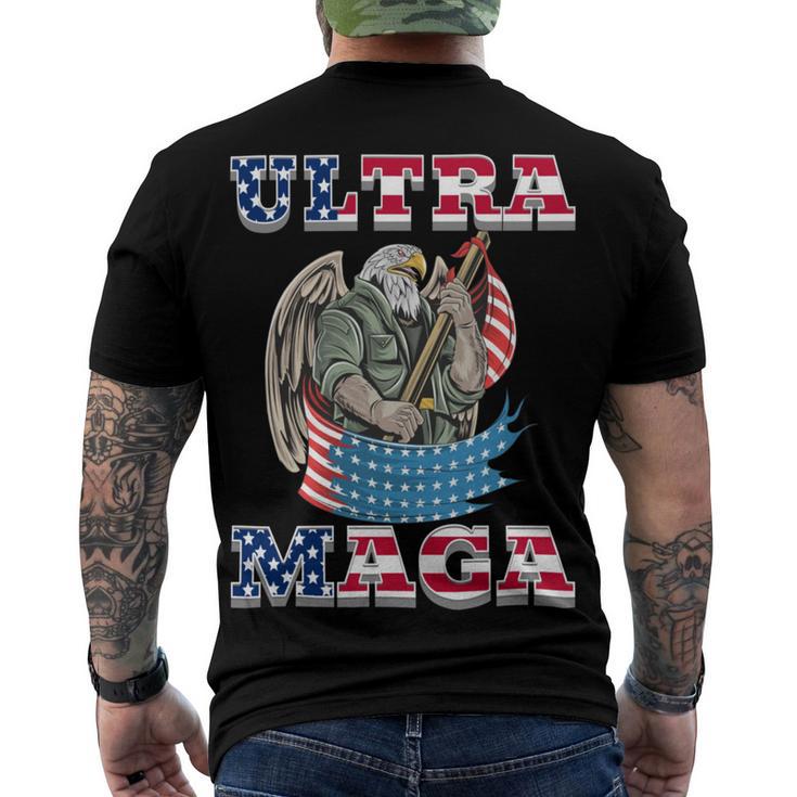 Ultra Maga Tshirts Men's Crewneck Short Sleeve Back Print T-shirt