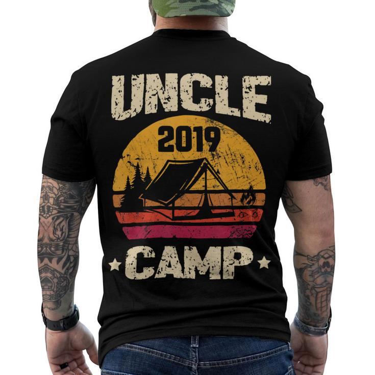 Uncle Camp 2019 Family Vacation T Shirt T Shirt Men's Crewneck Short Sleeve Back Print T-shirt