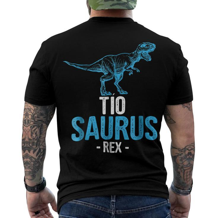 Uncle Tiosaurus Rex Tio Saurus Men's Crewneck Short Sleeve Back Print T-shirt