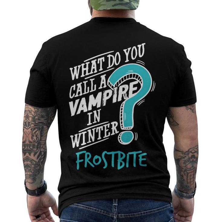 Vampire In Winter Frostbite  92 Trending Shirt Men's Crewneck Short Sleeve Back Print T-shirt