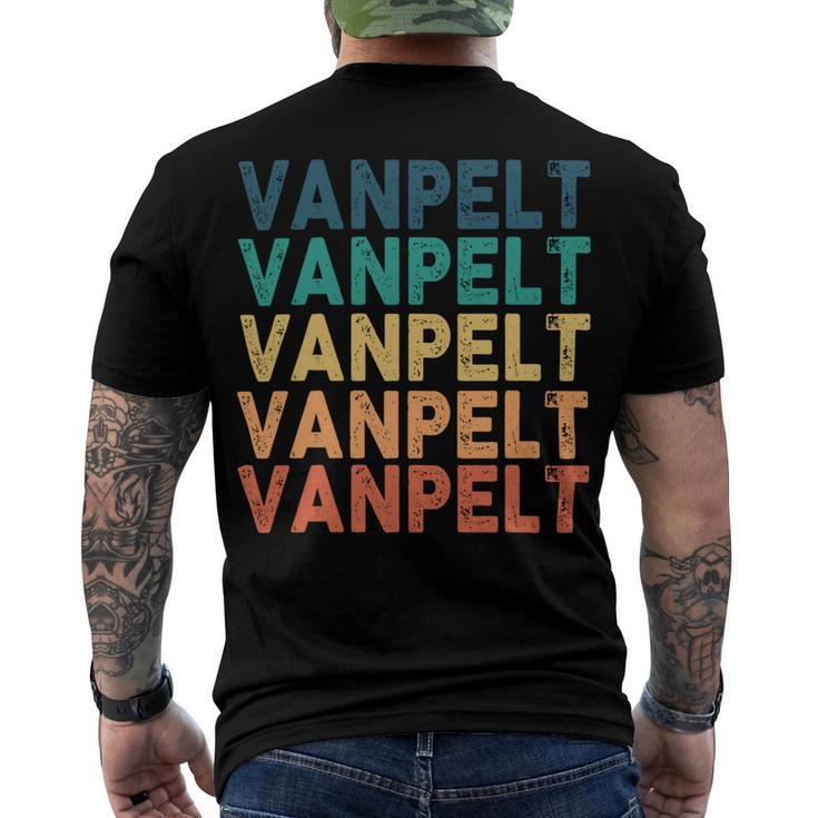 Vanpelt Name Shirt Vanpelt Family Name Men's Crewneck Short Sleeve Back Print T-shirt