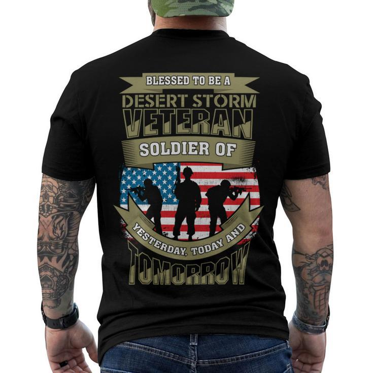 Veteran Veterans Day Operation Desert Men And Women T 709 Navy Soldier Army Military Men's Crewneck Short Sleeve Back Print T-shirt