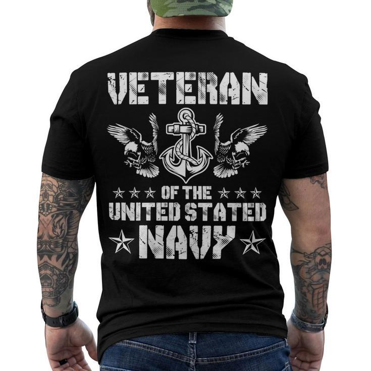 Veteran Veterans Day Us Flag Navy Veteran Veterans Day 209 Navy Soldier Army Military Men's Crewneck Short Sleeve Back Print T-shirt