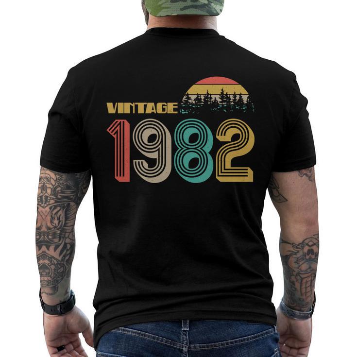 Vintage 1982 Sun Wilderness 40Th Birthday  V2 Men's Crewneck Short Sleeve Back Print T-shirt